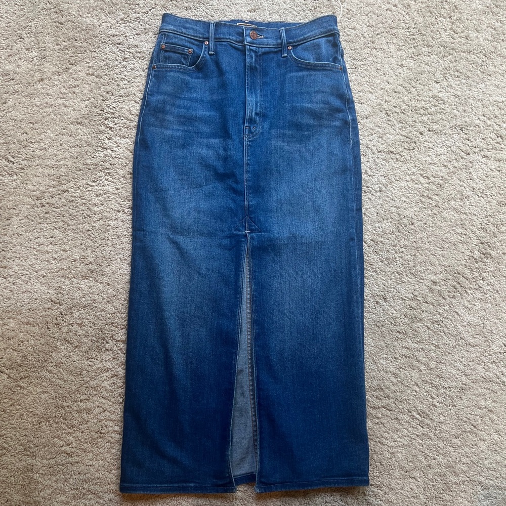 MOTHER Reverse Pencil Skirt